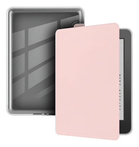 Funda Rosa Tpu Para Kindle Paperwhite 6  10ª Gen 2018 Rosa