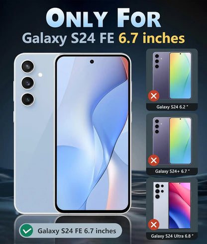 Funda Fntcase Para Samsung Galaxy S24-fe Transparente Transparente