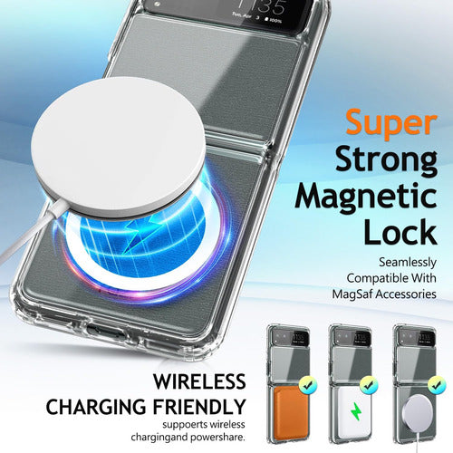 Funda Magnética Para Motorola Razr 2023, Transparente Transparente