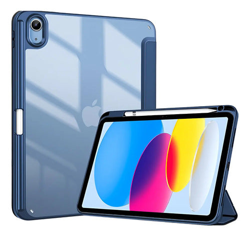 Funda Para iPad (a16) 11a Gen 2025 Y 2022 Azul Marino