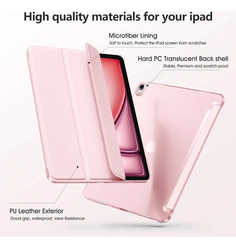 Funda Slim Para iPad Air 13 Rosa
