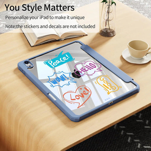 Funda Para iPad (a16) De 2022 Y 2025 11' Y 10.9' Azul Jean