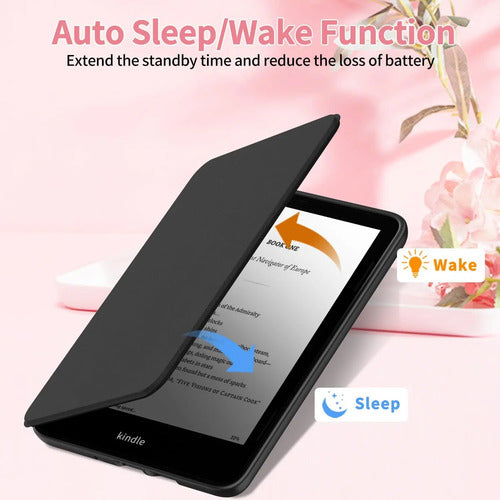 Funda Para Kindle 6 Pulgadas 2024 Y 2022 (11 Gen) Negro