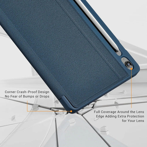 Funda Cobak Para Samsung Galaxy Tab S10 Lite / S10 Fe / S... Azul Marino