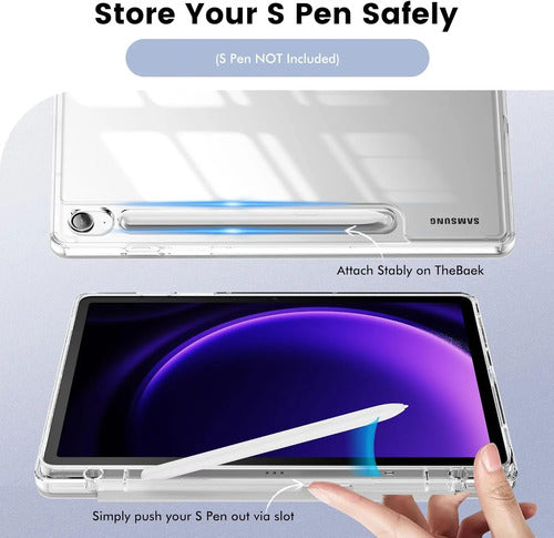 Funda Para Samsung Galaxy Tab S10 Lite/s10 Fe/s9. Transparente