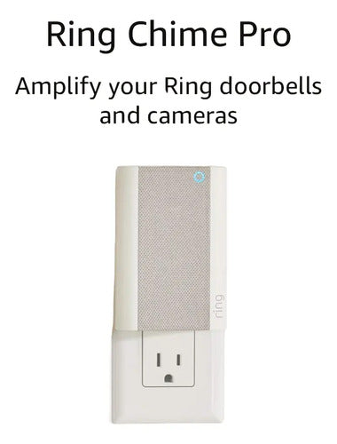 Ring Chime Pro: Extensor De Señal Wifi Y Timbre Inteligen... Color