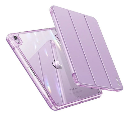 Funda Infiland Para iPad Air 11'' Con Soporte Para Lápiz Lavanda