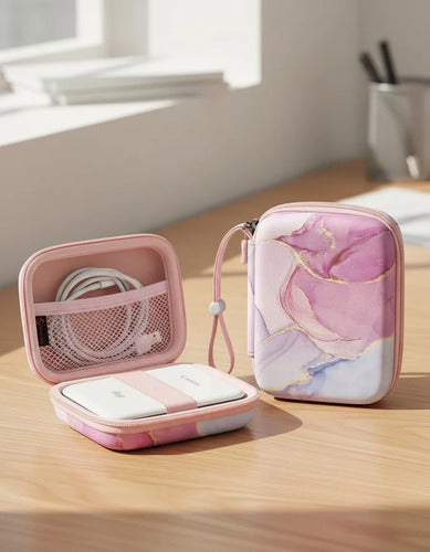 Estuche Funda Para Impresoras De Fotos Canon Ivy 2 Mini Dreamy Marble