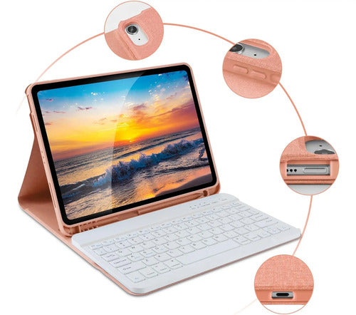 Funda Con Teclado Para iPad Air 11'' 2025/2024