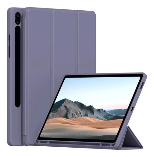 Funda Samsung Galaxy Tab S10lite, S10fe, S9fe 5g 10.9 , 11  Lila