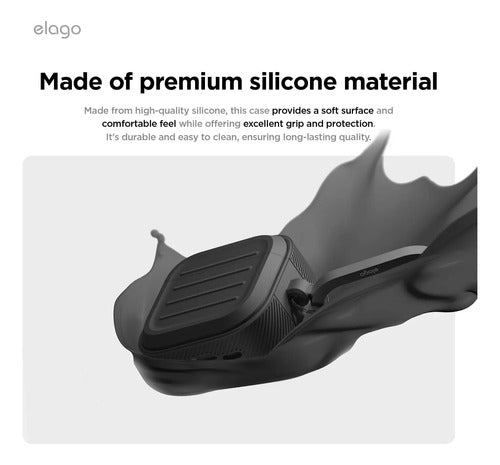 Funda Elago Armor Para AirPods 4 Negro