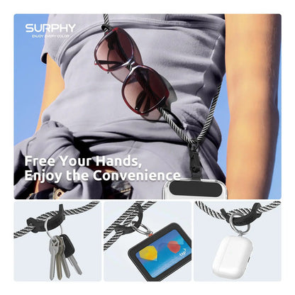 Cordón Ajustable Surphy Con Soporte Antirrobo Para Celular