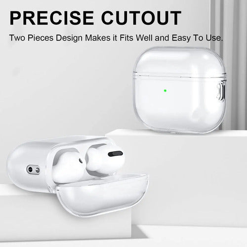 Funda Transparente Para AirPods Pro 3ra Generación Transparente