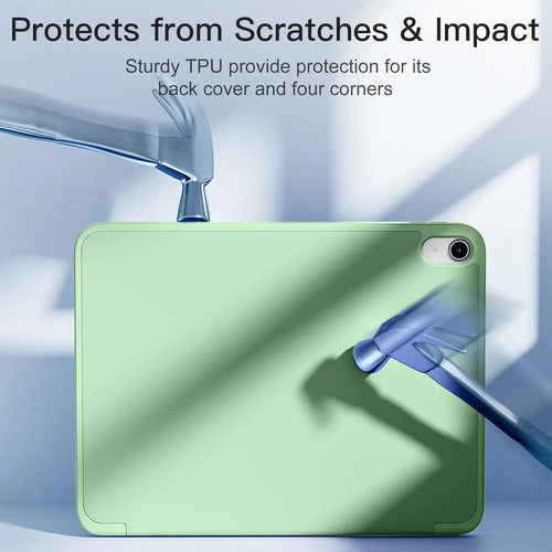 Funda Akkerds Para iPad A16 De 11a Gen Y iPad 10.9  2022 Verde Lima