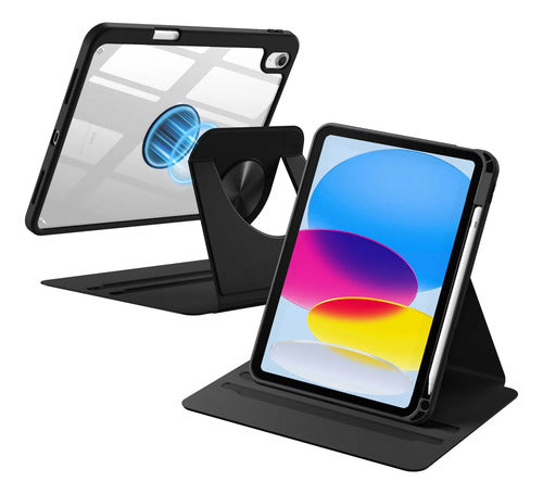 Funda Giratoria Para iPad Negro