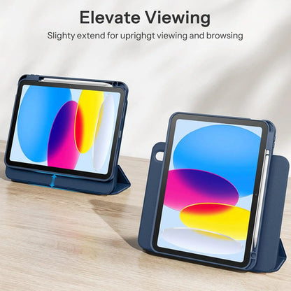 Funda Sparin Para iPad A16 11th/10th Gen 2025/2022 Con So... Azul Marino