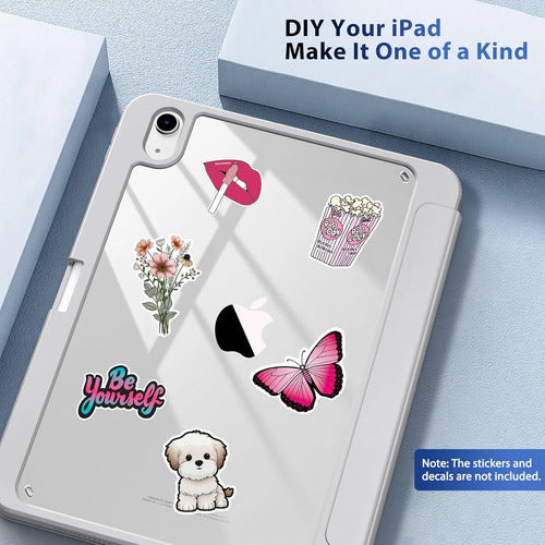Funda Para iPad A16, 11va Gen 11'' 2025 Y 10ma Gen 10.9'' Gris
