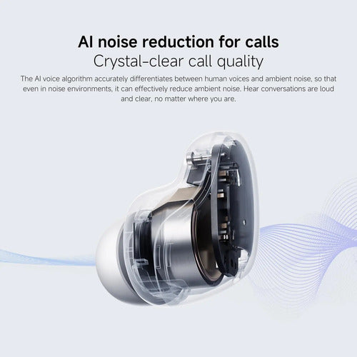 Xiaomi Redmi Buds 6 Play, Ai Noise Reduction, 36-hour Bat... Blanco