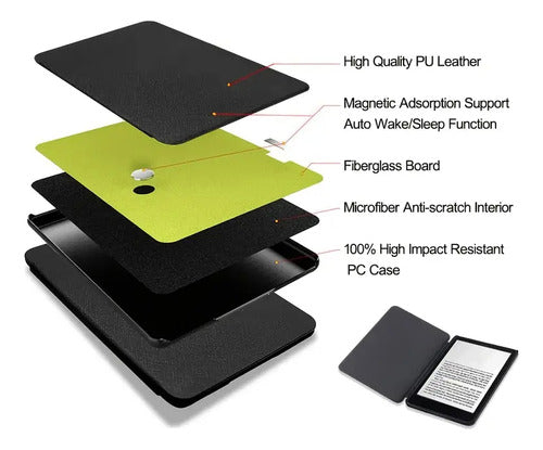 Funda Para Kindle7 Pulgadas Rosa