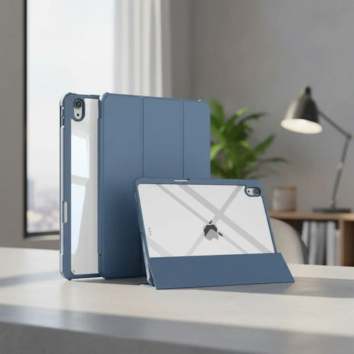 Funda Para iPad (a16) De 2022 Y 2025 11' Y 10.9' Azul Jean