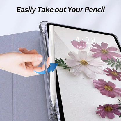 Funda Para iPad Pro 11 Pulgadas Con Soporte Para Lápiz Violeta