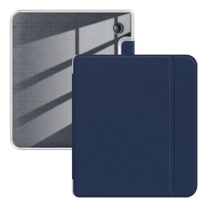 Funda Para Kobo Libra Color 7 Pulgadas Azul Marino Lisa