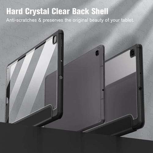 Funda Híbrida Slim Para Samsung Galaxy Tab S6 Lite Negro