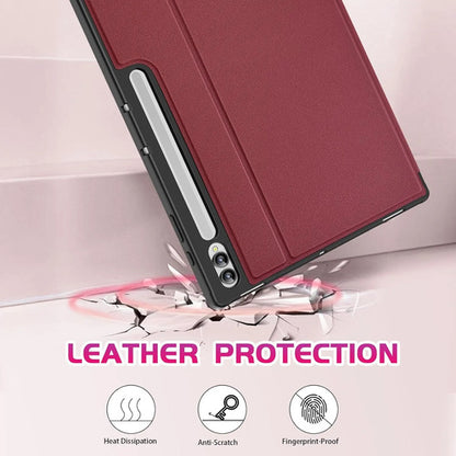 Funda Para Samsung Galaxy Tab S10/s9 Ultra Rojo