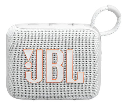 Bocina Portátil Jbl Go 4 Bluetooth, Blanco. Color Blanco Blanco
