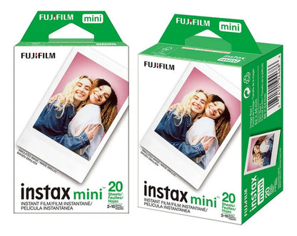 Fujiinstax Mini: Paquete De 40 Fotografías Instantáneas Color