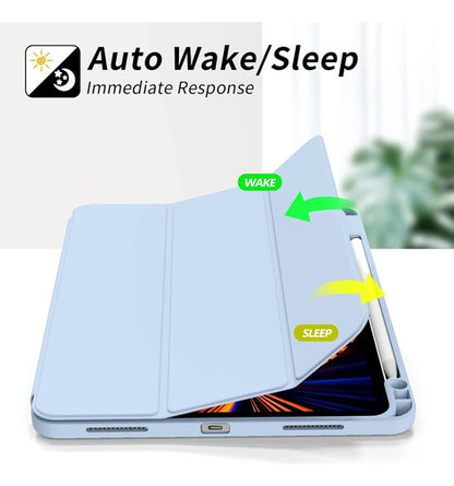 Funda Para iPad Pro 11'' Con Soporte Para Lápiz Azul Claro