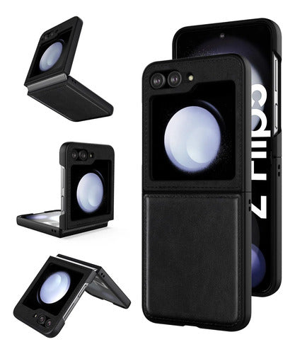 Funda Para Samsung Galaxy Z Flip 5 5g (2023) Negro