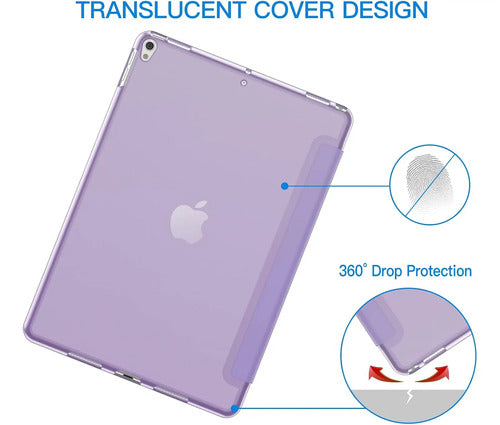 Funda Jetech Para iPad Pro 10.5 Y iPad Air 3, Cubierta In... Morado Claro