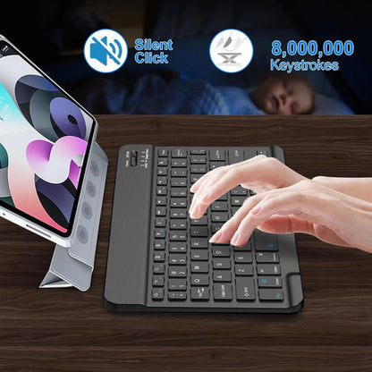 Teclado Bluetooth Inalambrico Para Tablets Negro