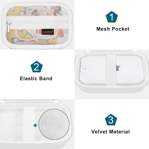 Estuche Funda Para Impresora De Fotos Canon Ivy 2 Blanco