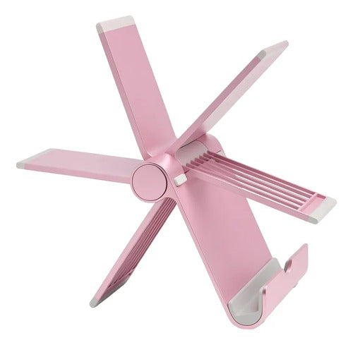Soporte Ajustable Para Tablet Jetech Oro Rosa