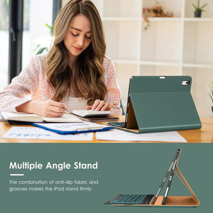 Funda Con Teclado Para iPad Air 11-inch Y Air 10.9 Inch Verde
