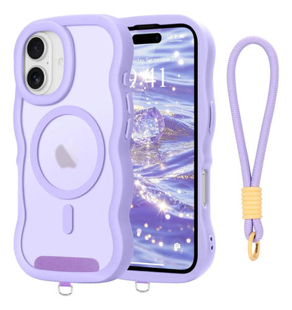 Funda Nzenguer Para iPhone Con Correa Lavanda