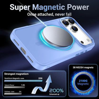 Funda Para iPhone 17 Pro Magnetica Azul