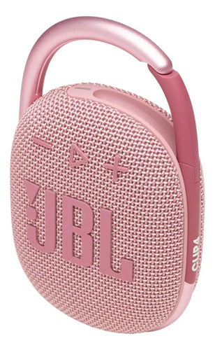 Jbl Clip 4: Parlante Bluetooth Ultracompacto E Impermeable Rosa