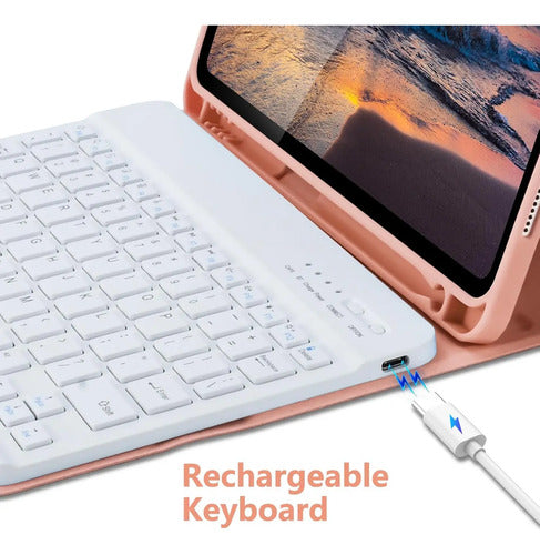 Funda Con Teclado Para iPad Air 11'' 2025/2024