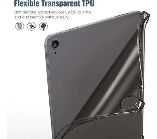 Funda Transparente Para iPad Air 11' (m2) 2024 Negro