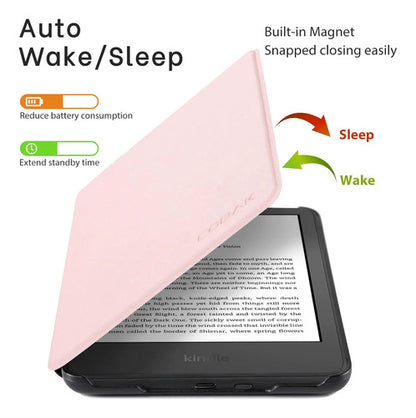 Funda Premium Para Kindle Paperwhite 12ª Generación 2024 7 Rosa Claro
