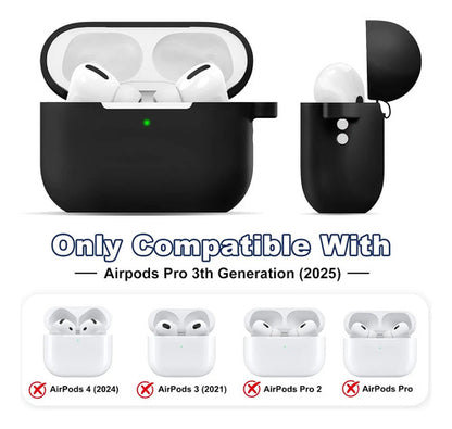 Funda Para AirPods Pro 3 Con Llavero Y Correa