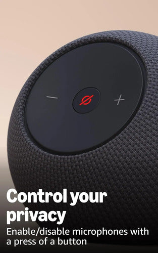 Amazon Echo Dot Max, Parlante Alexa Con Sonido Envolvente Gris