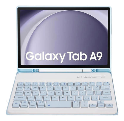 Funda Con Teclado Para Samsung Galaxy Tab A9 8.7 Azul