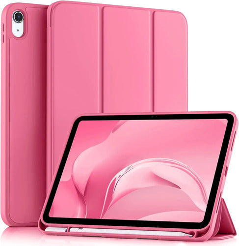 Funda Para iPad (a16) 11th Gen 11'' 2025 Y iPad 10th... Rosa Chicle