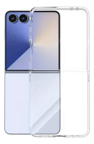 Funda Transparente Para Celular Samsung Z Flip 7 Fe Blanco Transparente