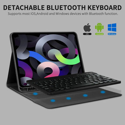 Funda Con Teclado Para iPad Air Y Pro De 11 Pulgadas Negro