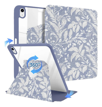 Funda Para iPad Con Soporte Para Lápiz Azul